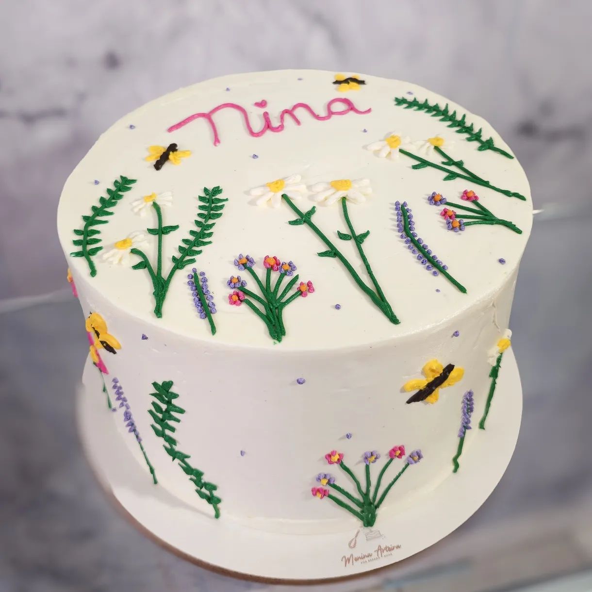 Jardim florido para o chá de fraldas da Nina 🥰

#bolosmanaus #buttercreamflowers #buttercreamcake