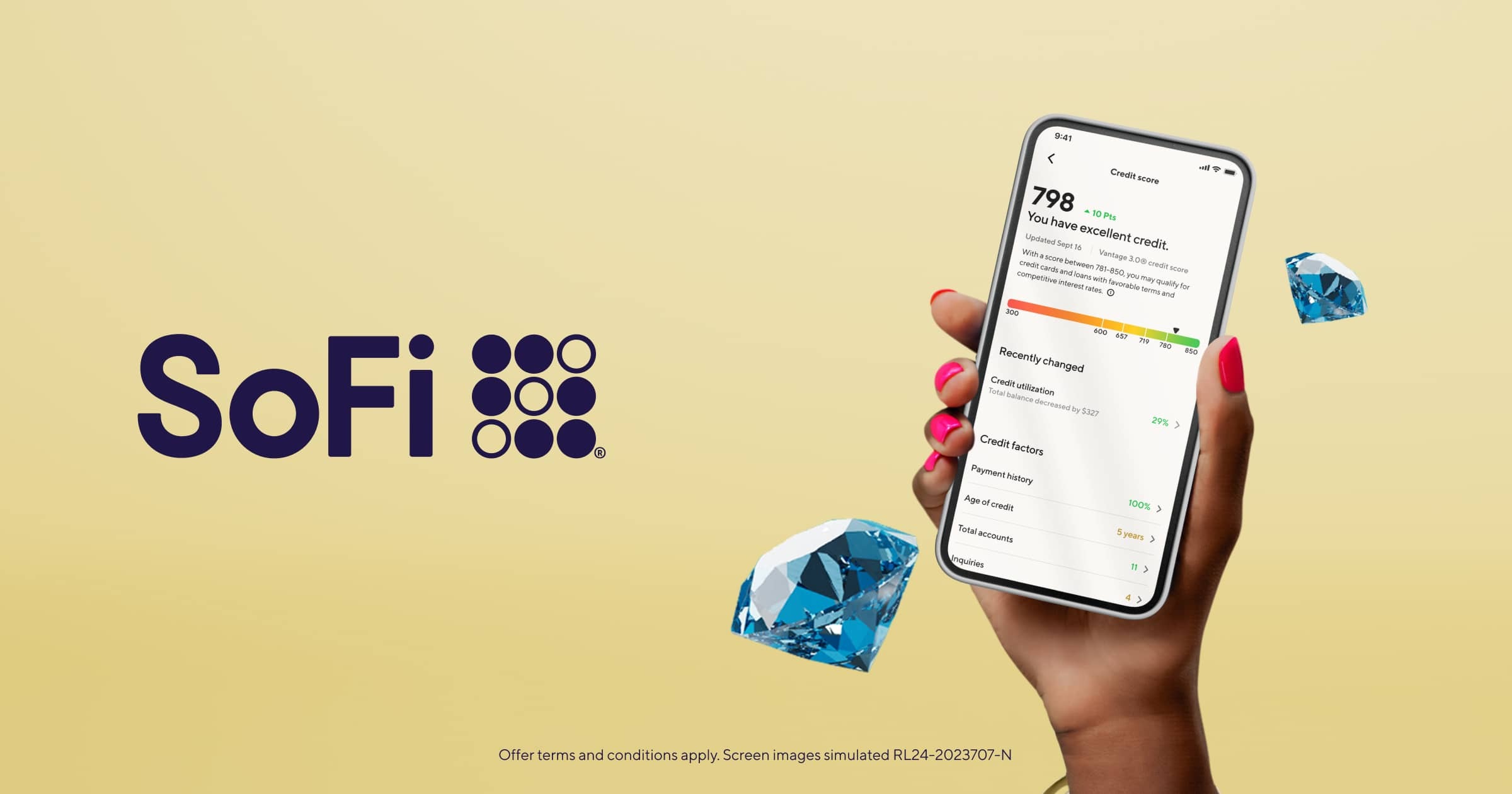 Sofi- $15 After Activating Credit Monitoring, No Deposit thumbnail