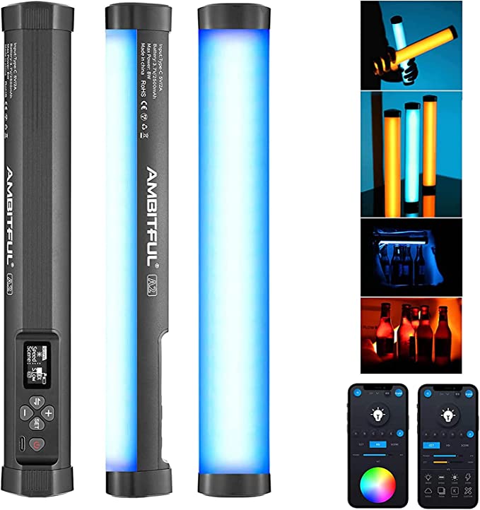 AMBITFUL A2 Full-Color RGB Tube Light thumbnail