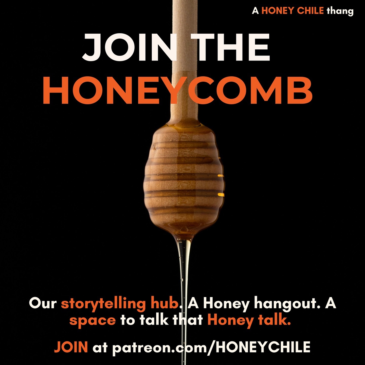 Seeing tons of Black women looking for communities and thangs that put them first. That’s what we do at @itshoneychile.
