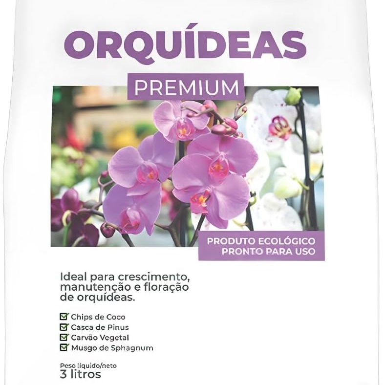 Substrato Para Orquídeas Premium 3 Litros : Amazon.com.br: Jardim e Piscina thumbnail