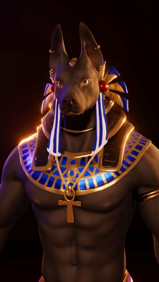Hey Guys . heres my latest zbrush Sculpt - Anubis God of Death - ... Check out my account for more images .... Stay safe