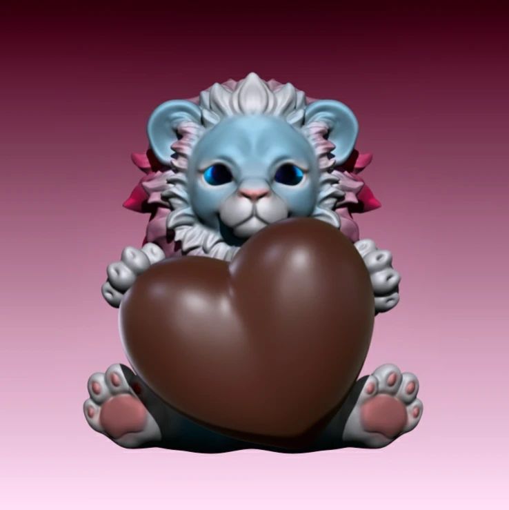 Some speed sculpting today. Wish u a happy Valentine's Day 🙂💕

#art #artoftheday #leo #pink #teddybear #zbrush #sculptin