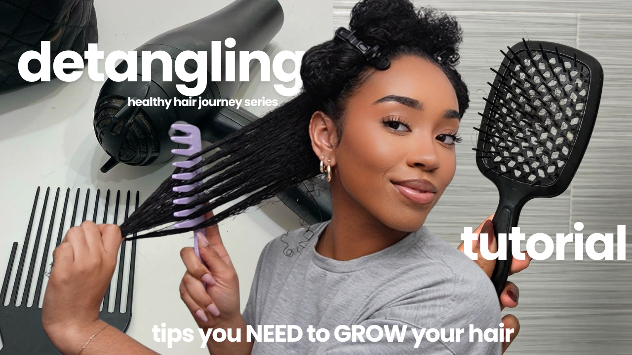 How to Detangle Curly Hair thumbnail