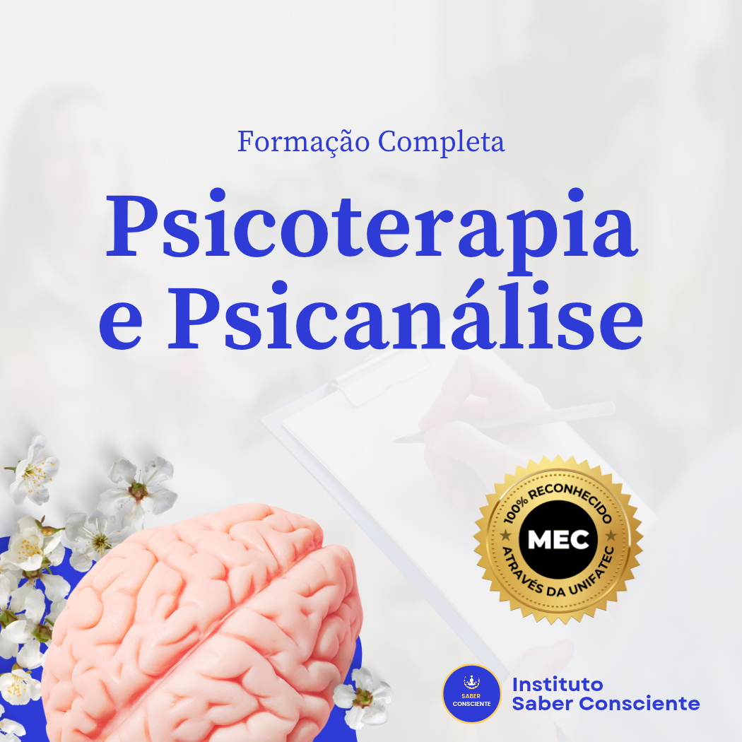 Psicoterapia e Psicanálise  - Formação completa  thumbnail