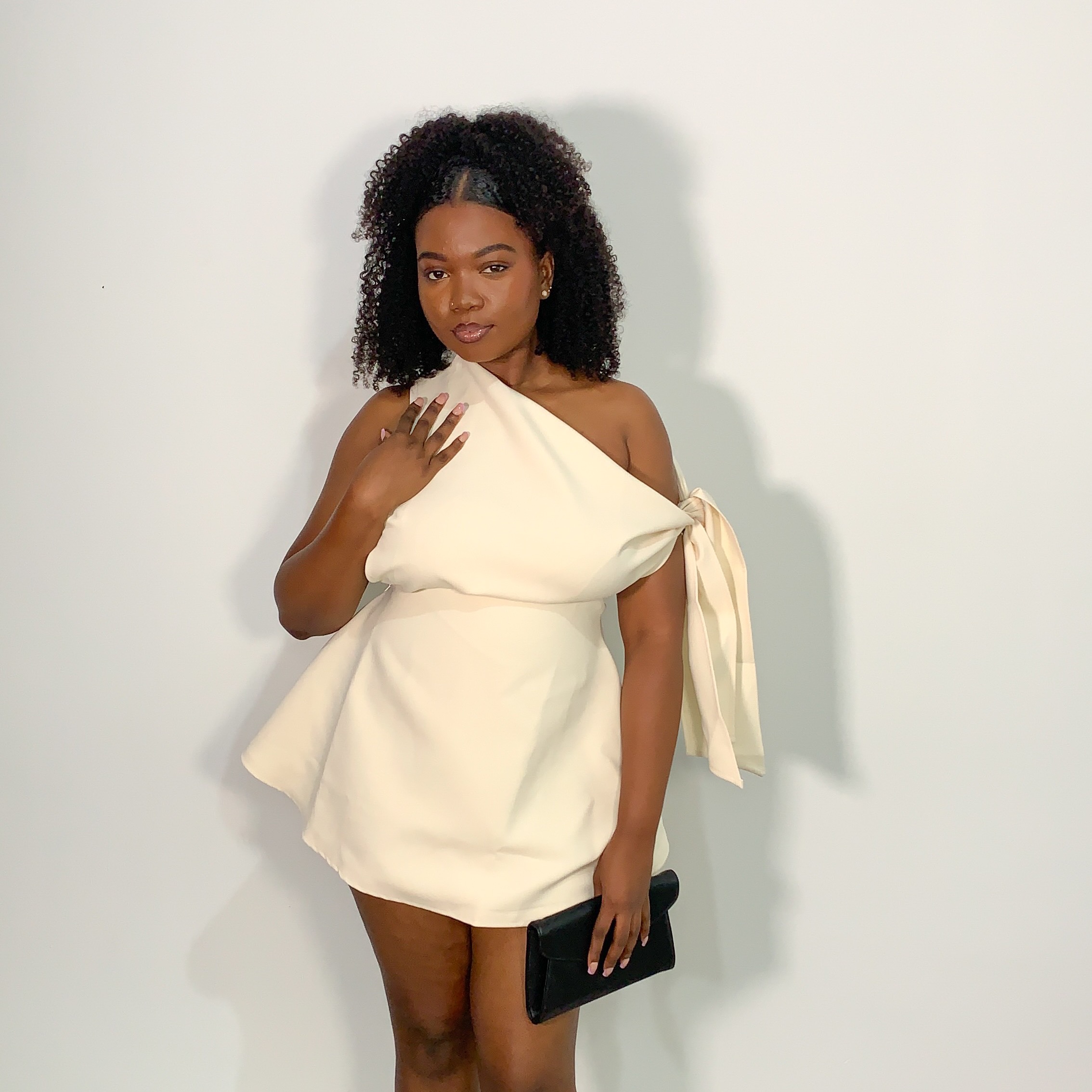 Retale One Shoulder Mini Dress (Code: FDAN15) thumbnail