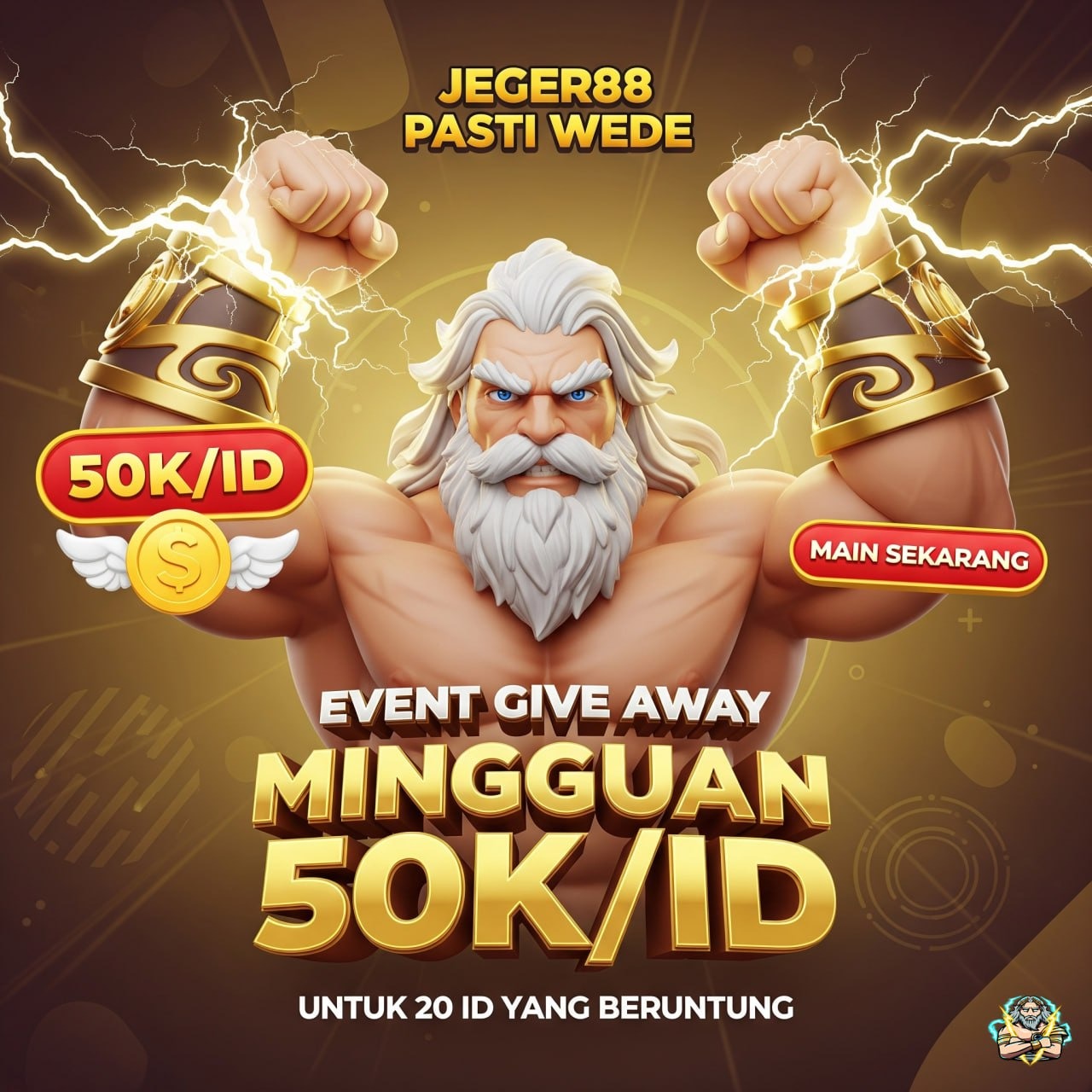 EVENT GIVEAWAY MINGGUAN JEGER88 thumbnail