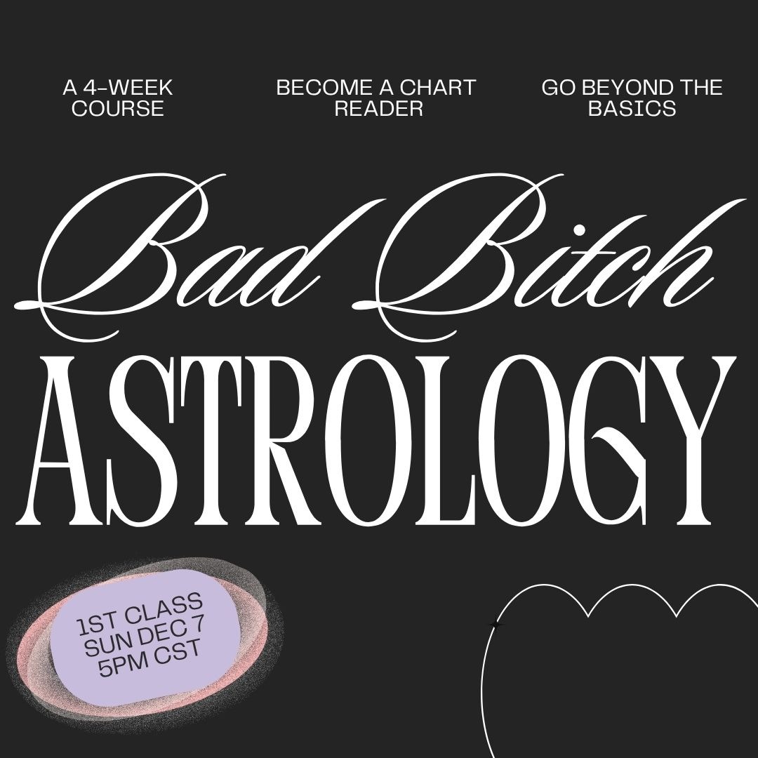 Black Friday Sale 50% OFF: 4 Week Astrology Course thumbnail