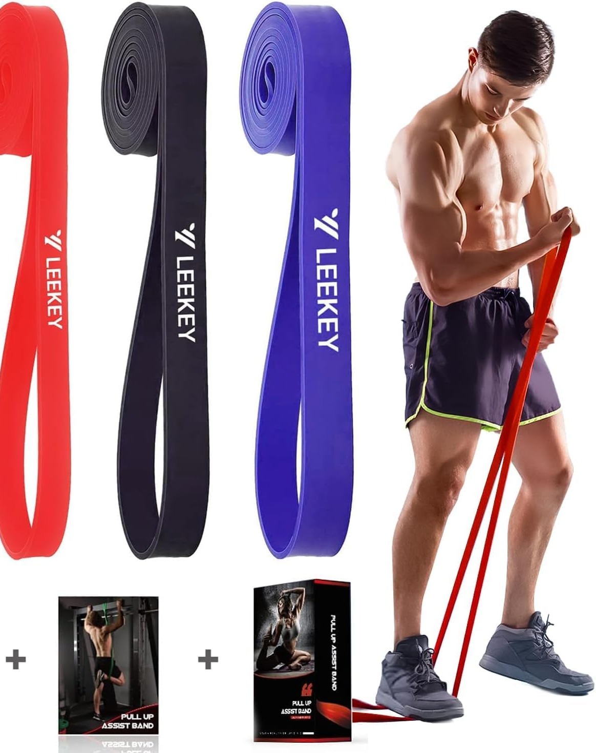 Rubber Resistance Bands for exercise thumbnail