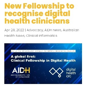 Global engagement to design a Clinical Informatics Fellowship thumbnail