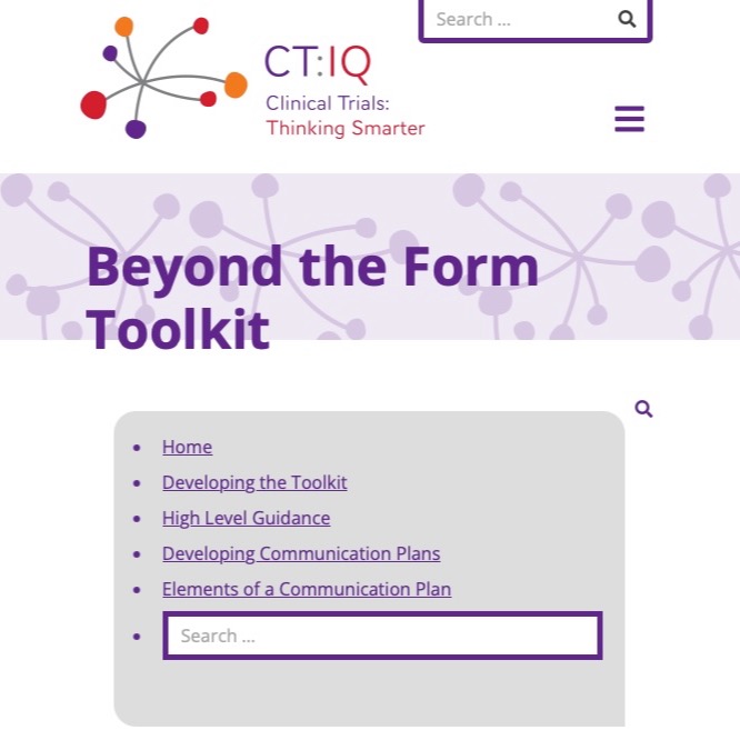 Toolkit – Beyond the Form, CT:IQ Clinical Trials thumbnail