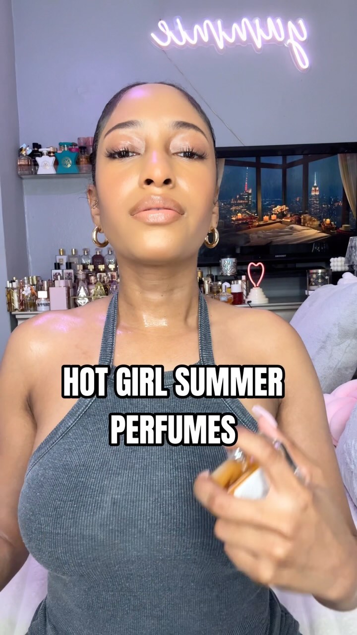 hot girl summer perfumes 🥵😍 these will be in rotation all summer 💅🏽💅🏽 

spot any of your favs?! 👀

comment 🍓& i’ll perso