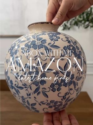 Unbox with me my latest Amazon home finds! I’m swooning of how pretty these vases/bowls are and can we talk about this t