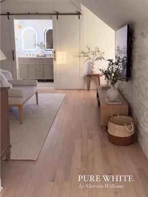 One of my most asked questions—what color are your walls? 🤍 I wanted something crisp and clean without weird undertones 
