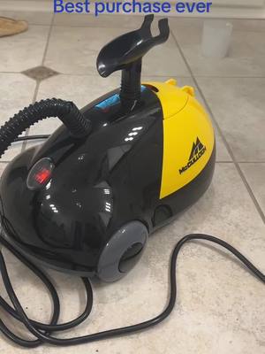From dingy to day-one—this steam cleaner brought my tile all the way back!! #amazon #amazonfinds #cleaninghacks 