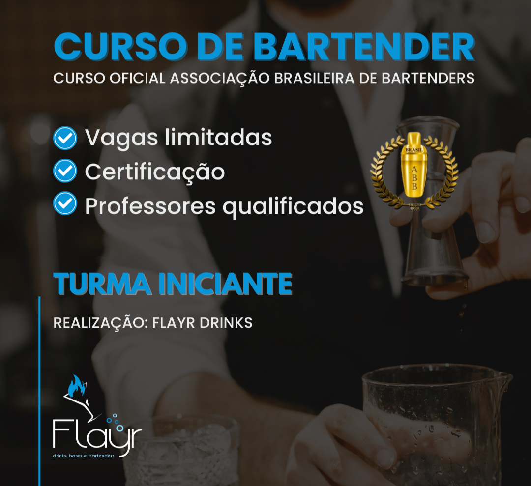 Curso Bartender 2025 (Inscrições) thumbnail