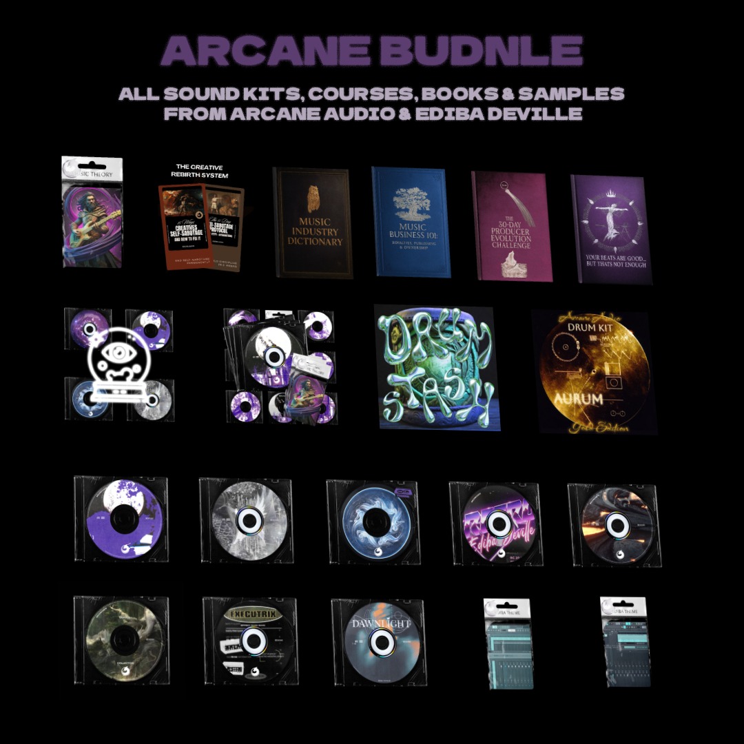 ARCANE AUDIO (sound kits, melodies, drums, courses, books) thumbnail