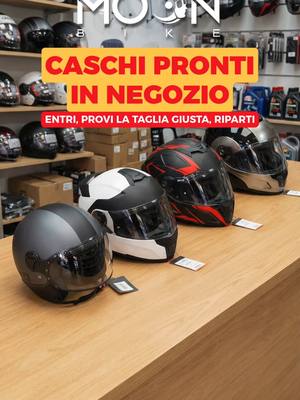 Caschi pronti da provare subito in negozio. Jet, modulari, integrali. Momo, Airoh, Givi, Kappa. Scrivi su WhatsApp 39245