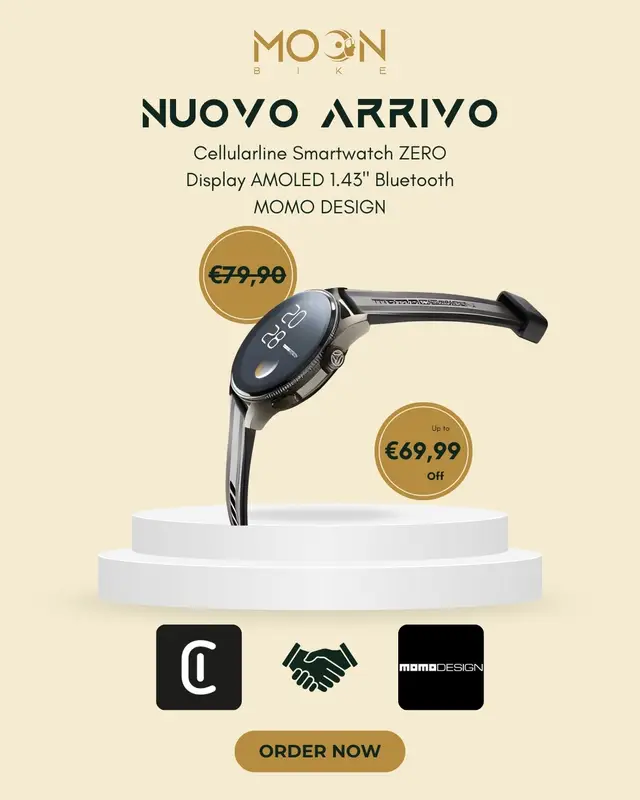 Il nuovo SMARTWATCH che stavi aspettando 🔥⌚
 
 ✨ Display AMOLED 1,43" super brillante
 📞 Chiamate Bluetooth direttamente