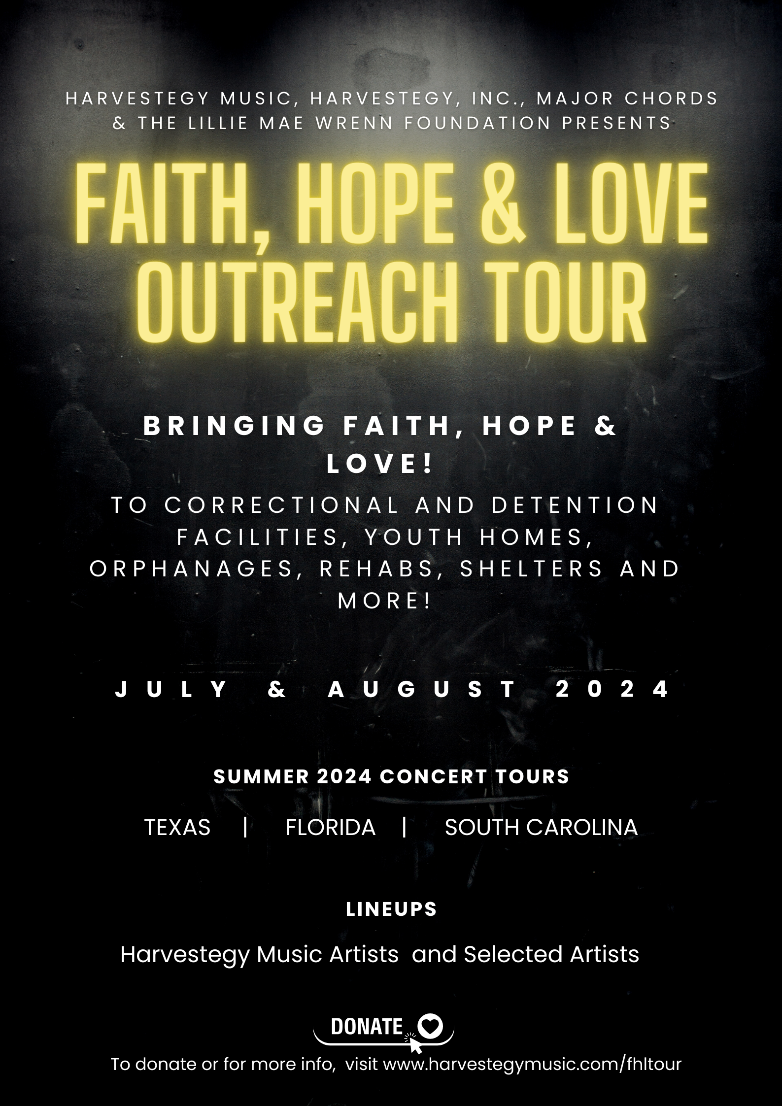 Faith, Hope & Love Outreach Tour thumbnail