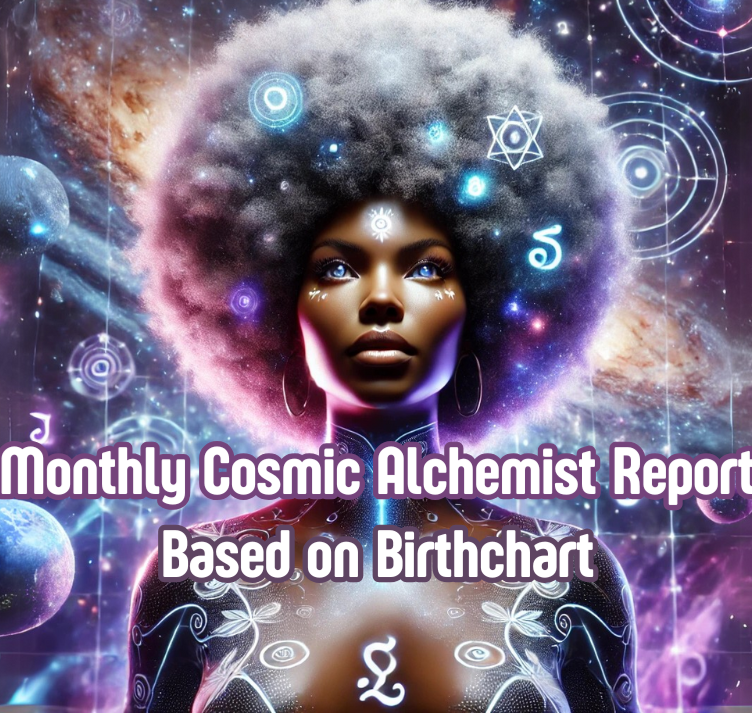 Personalized Monthly Cosmic Alchemy Report + 30 min Session thumbnail