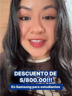 Si aún eres estudiante o tienes activo tu correo institucional, aprovechas estos descuentazos!!!! 🤩 #samsung #galaxytab 