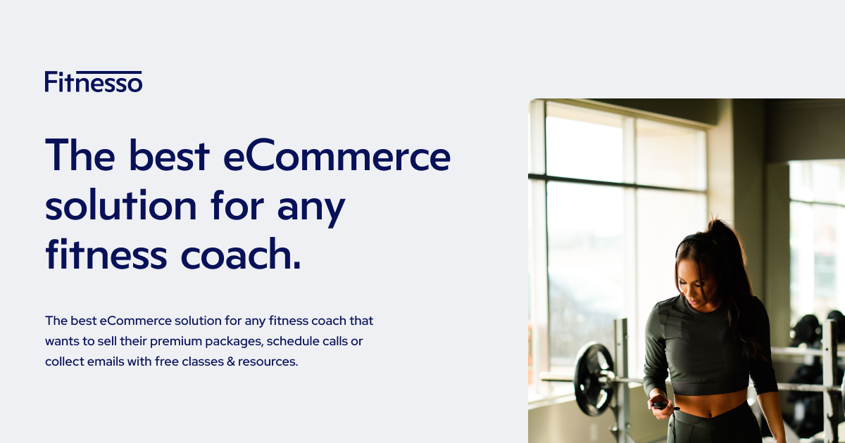 Fitnesso - Webflow Ecommerce website template thumbnail