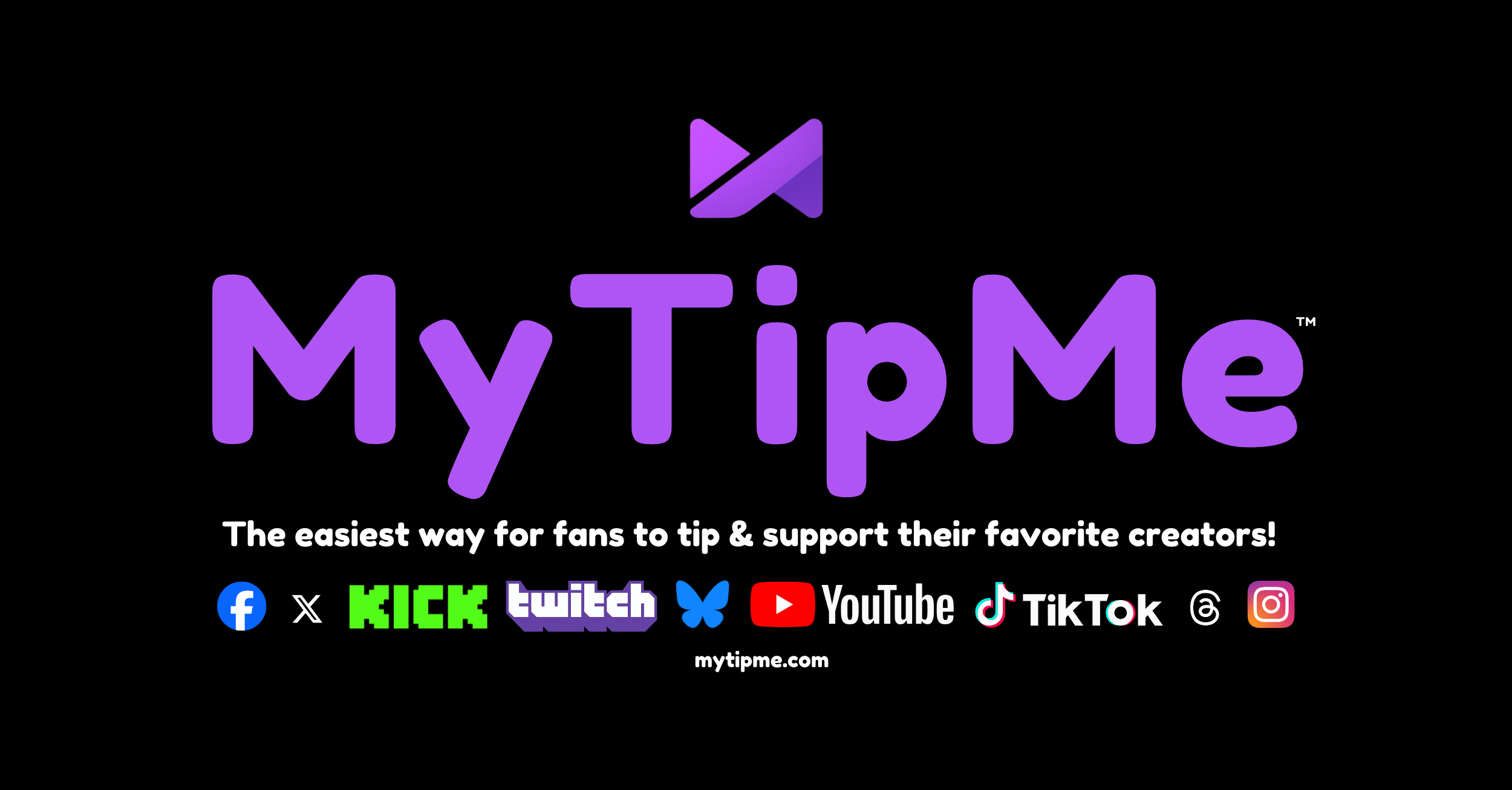 Send tips directly via MyTipMe thumbnail