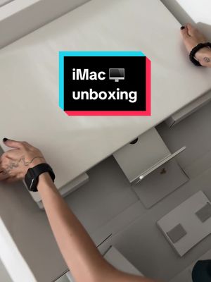 finally the studio feels legit 🤍  #unboxingiMac  #AppleiMac #unboxing #unboxingvideo #appleunboxing #iMac #imac #silveri