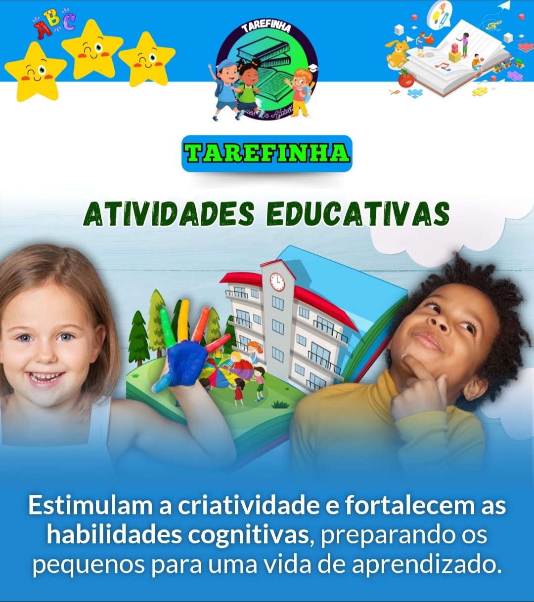 TAREFINHAS PARA ALFABETIZAÇÃO EM CASA 🏡 thumbnail