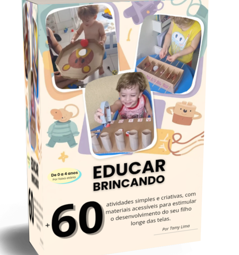 E-BOOK (+ DE 60 ATIVIDADES CRIATIVAS PARA SEU BEBÊ) 🎨 thumbnail