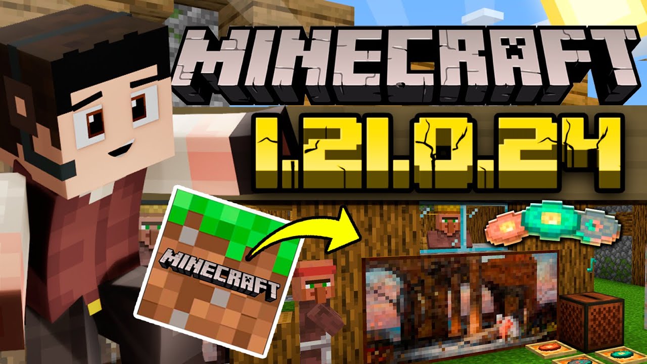 Minecraft 1.21.0.24 APK (Mediafire) Última Versión 2024 thumbnail