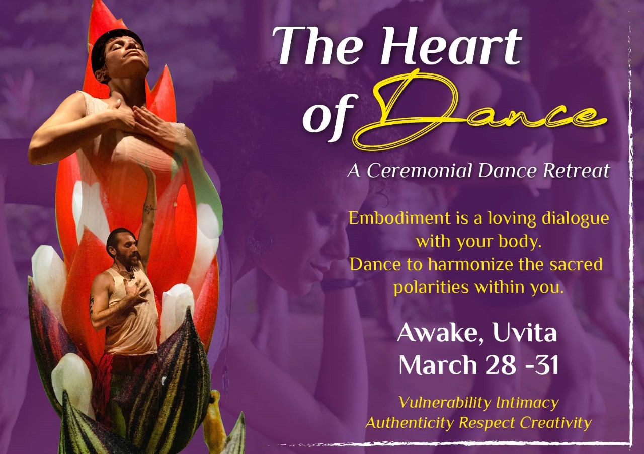 Heart of Dance Retreat - march 28-31 @ awake, uvita  thumbnail