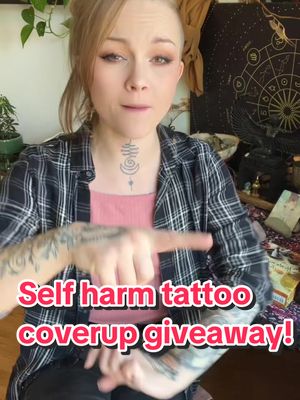 I’m celebrating my 34th birthday by giving away 4 FREE SELF HARM coverups! Read blogpost for rules….  https://www.hecate