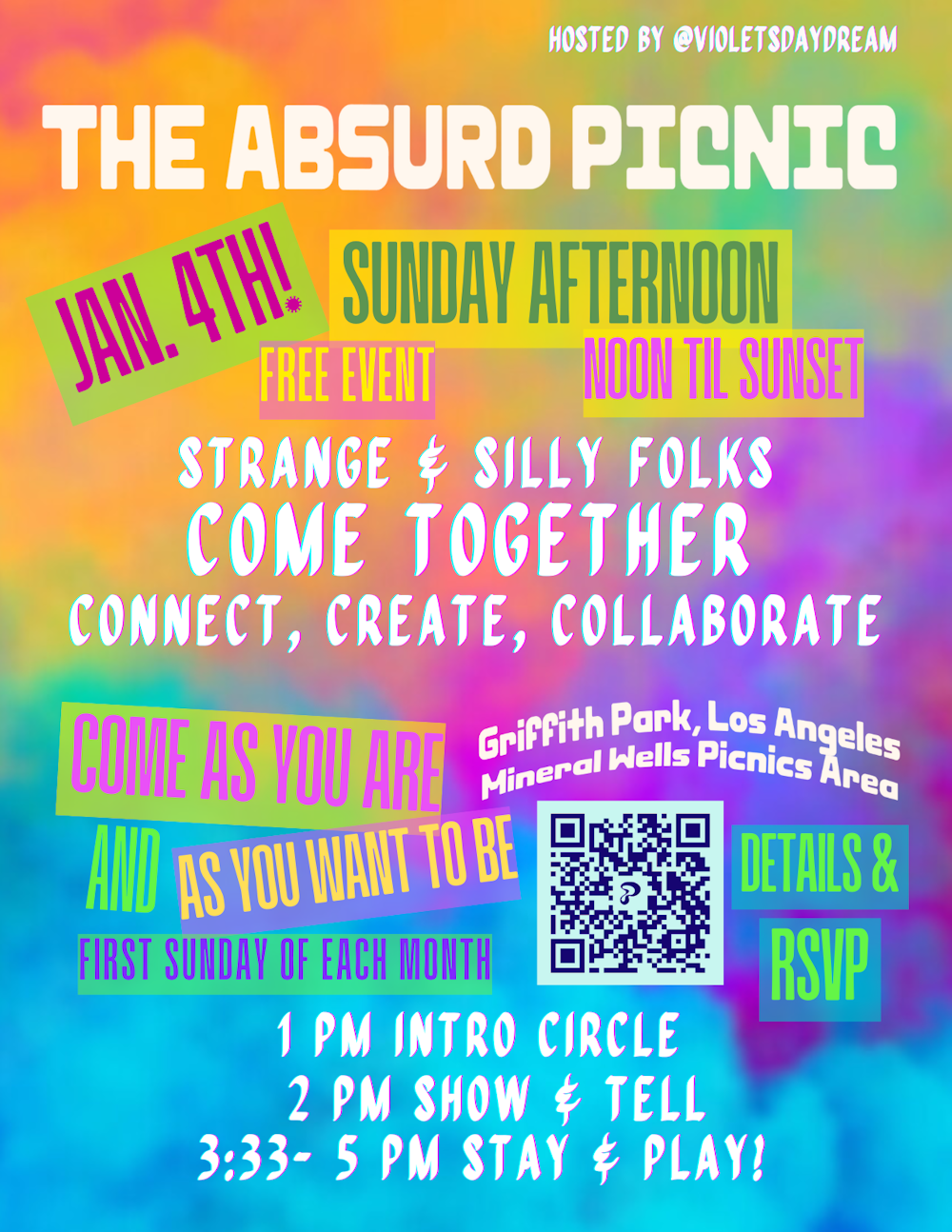 RSVP to The Absurd Picnic- Lucky No. 7!! | 1/4 Partiful thumbnail