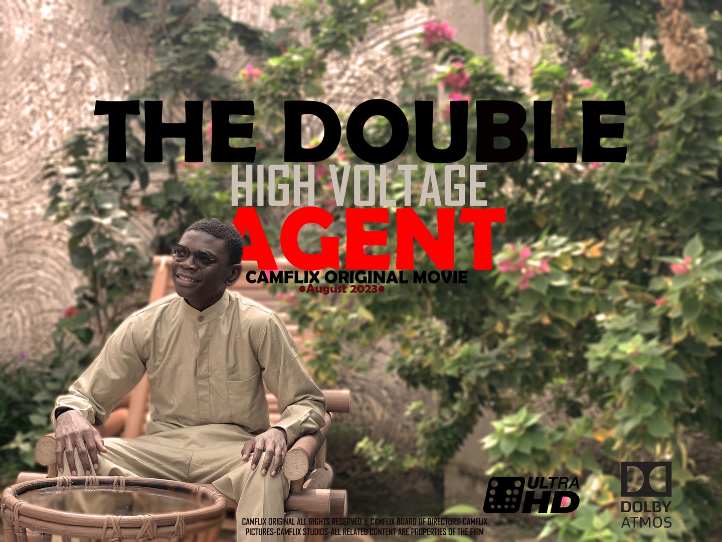 Excited to announce our latest project, "The Double Agent"! 🎬 Produced by Camflix Studios, this thrilling movie is set t