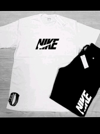 Kit Verão Bermuda e Camiseta algodão caminhada academia produto de muita qualidade nk mais RELO thumbnail