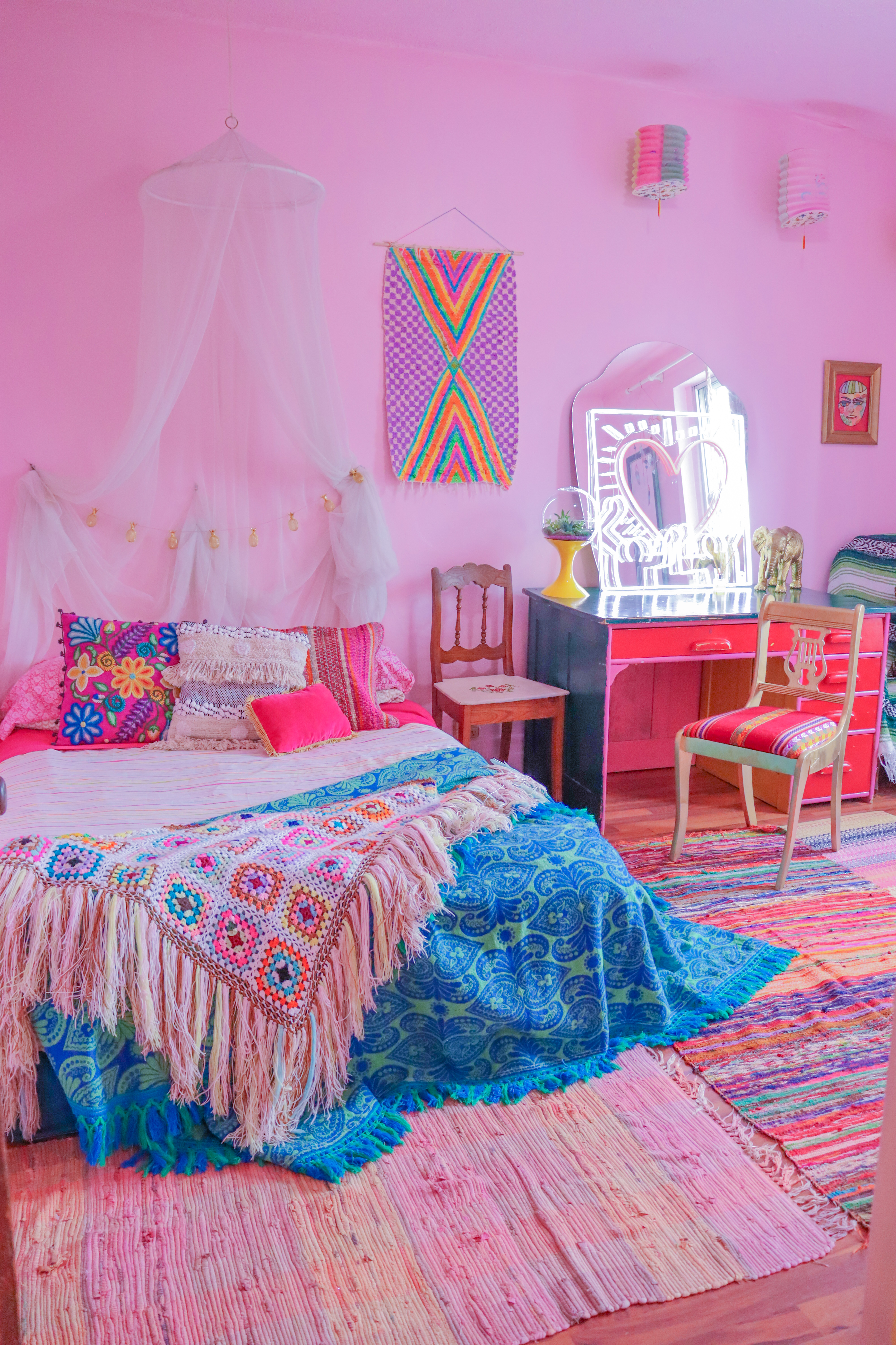 ✨ The Pink Bohemian on Airbnb  thumbnail