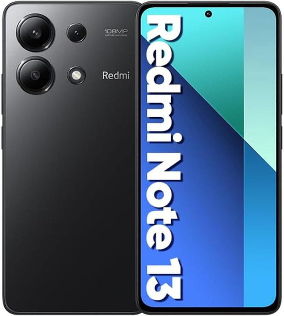 Smartphone Xiaomi Redmi Note 13 8+256G Powerful Snapdragon® performance 120Hz FHD+ AMOLED display 33W fast charging with 5000mAh battery No NFC (Black) | Amazon.com.br thumbnail