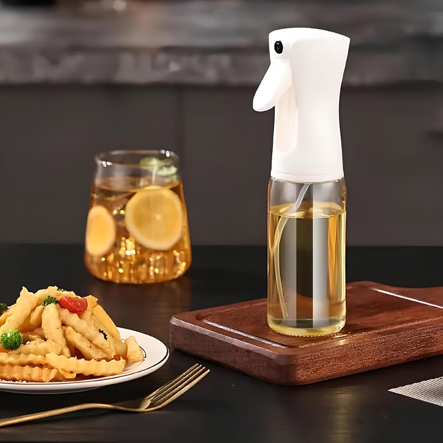 Ao Clicar você será direcionado para o site da Amazon | Borrifador Spray Azeite Vinagre Óleo Pulverizador Culinário thumbnail