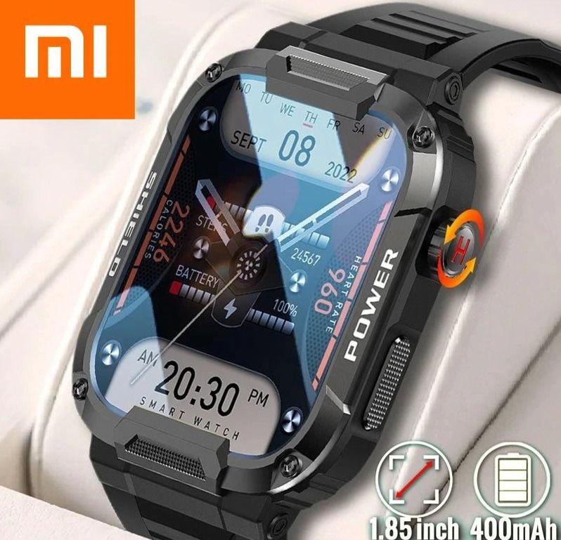 Xiaomi Relógio Militar Xiaomi Relógio Militar Android IOS Ip68 à prova d'água 1,85 "Voice Bluetooth Call Smart Watch Ver produto                          4,8 1,1mil vendas thumbnail
