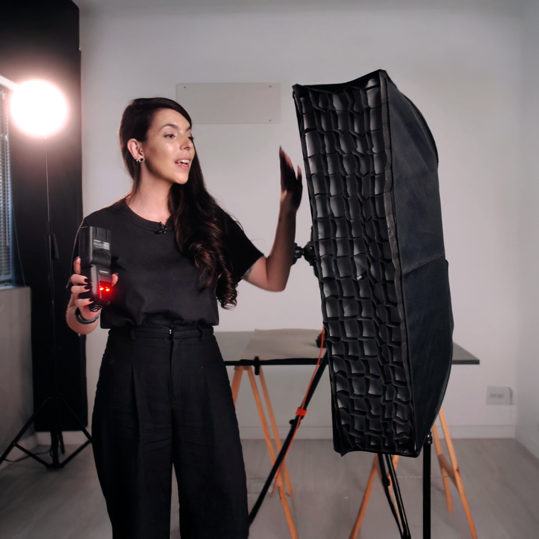 Strip Light | 90x20 | Suporte Bowens thumbnail