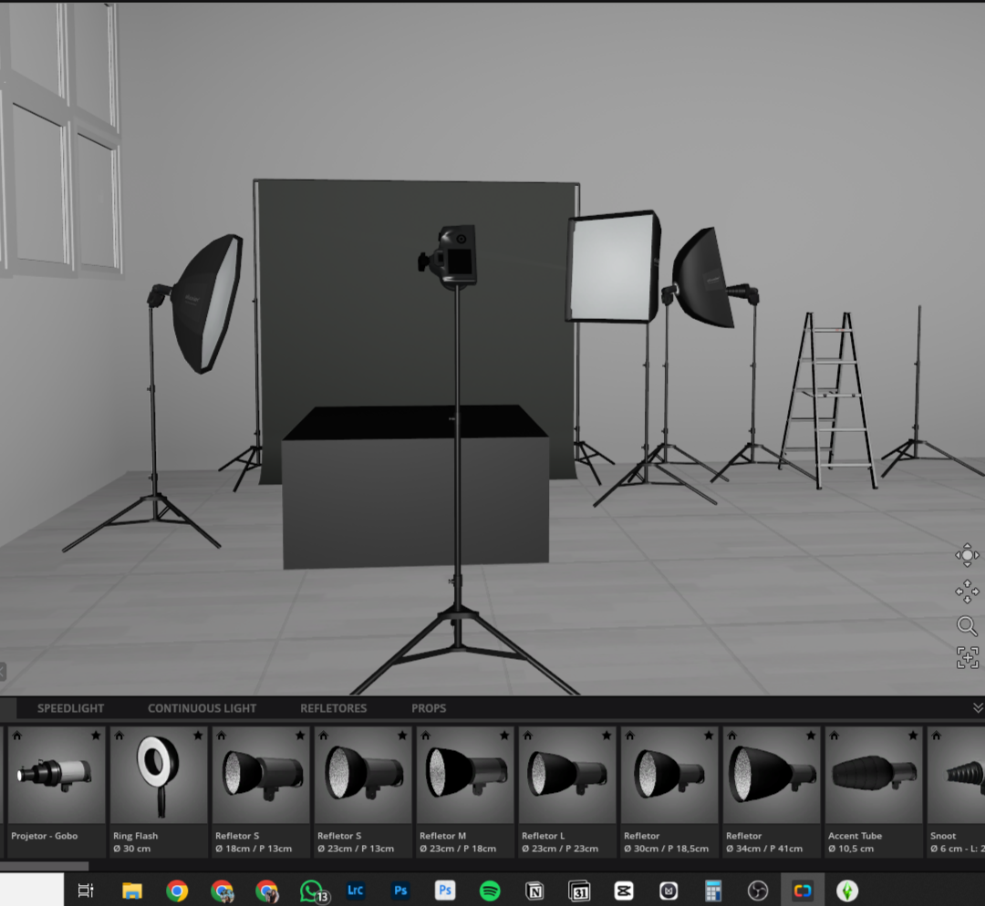 Set a Light 3D | Para planejamentos e iluminação de estúdio thumbnail