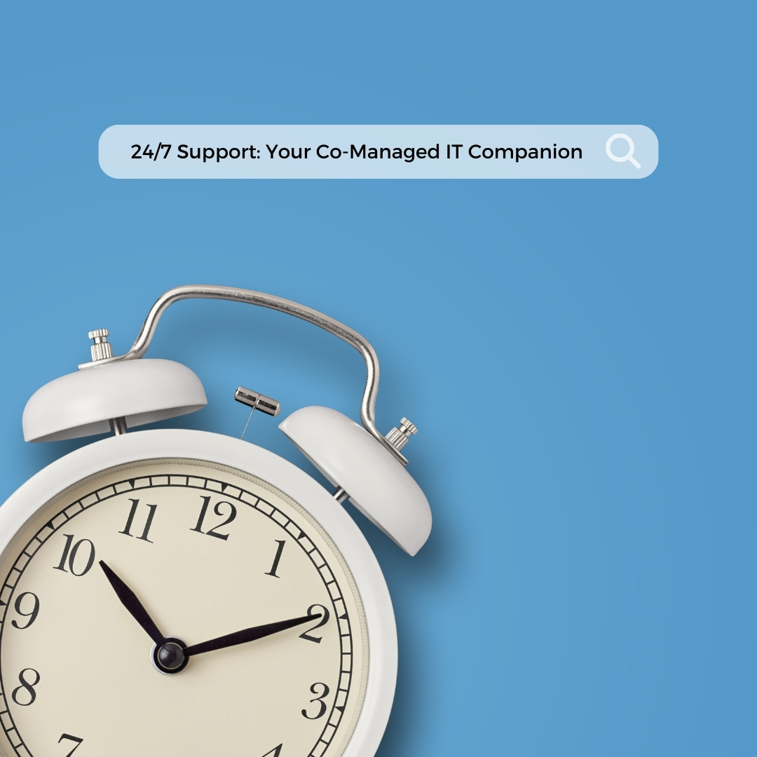Experience around-the-clock support! Learn how co-managed IT ensures you're covered 24/7. 

LINK IN BIO:

#CoManagedIT #