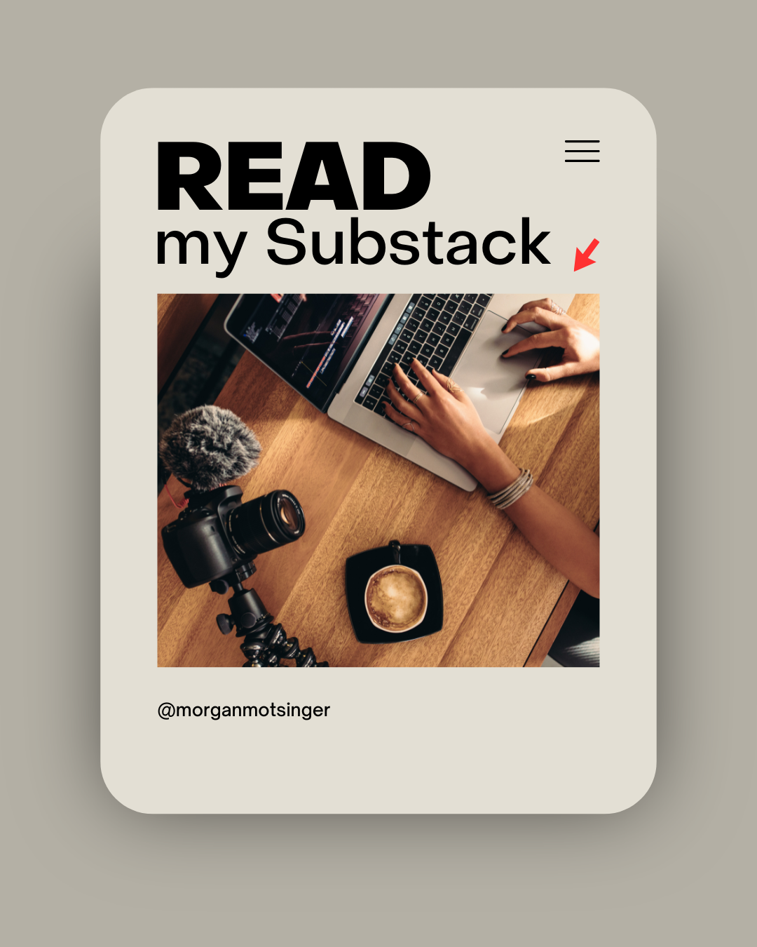 Read my Substack thumbnail
