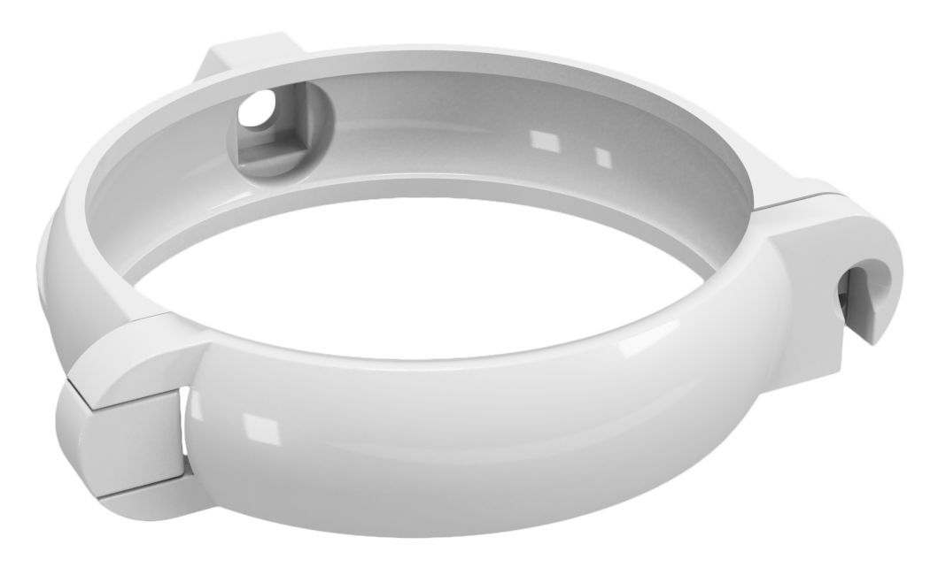 Хомут крепления трубы ПВХ Ø80 thumbnail