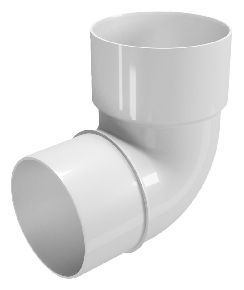 Колено труби 87° Ø80 thumbnail