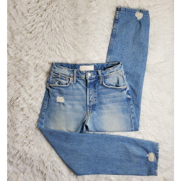 Mother Tomcat Straight Ankle Jeans 26 / 2 thumbnail