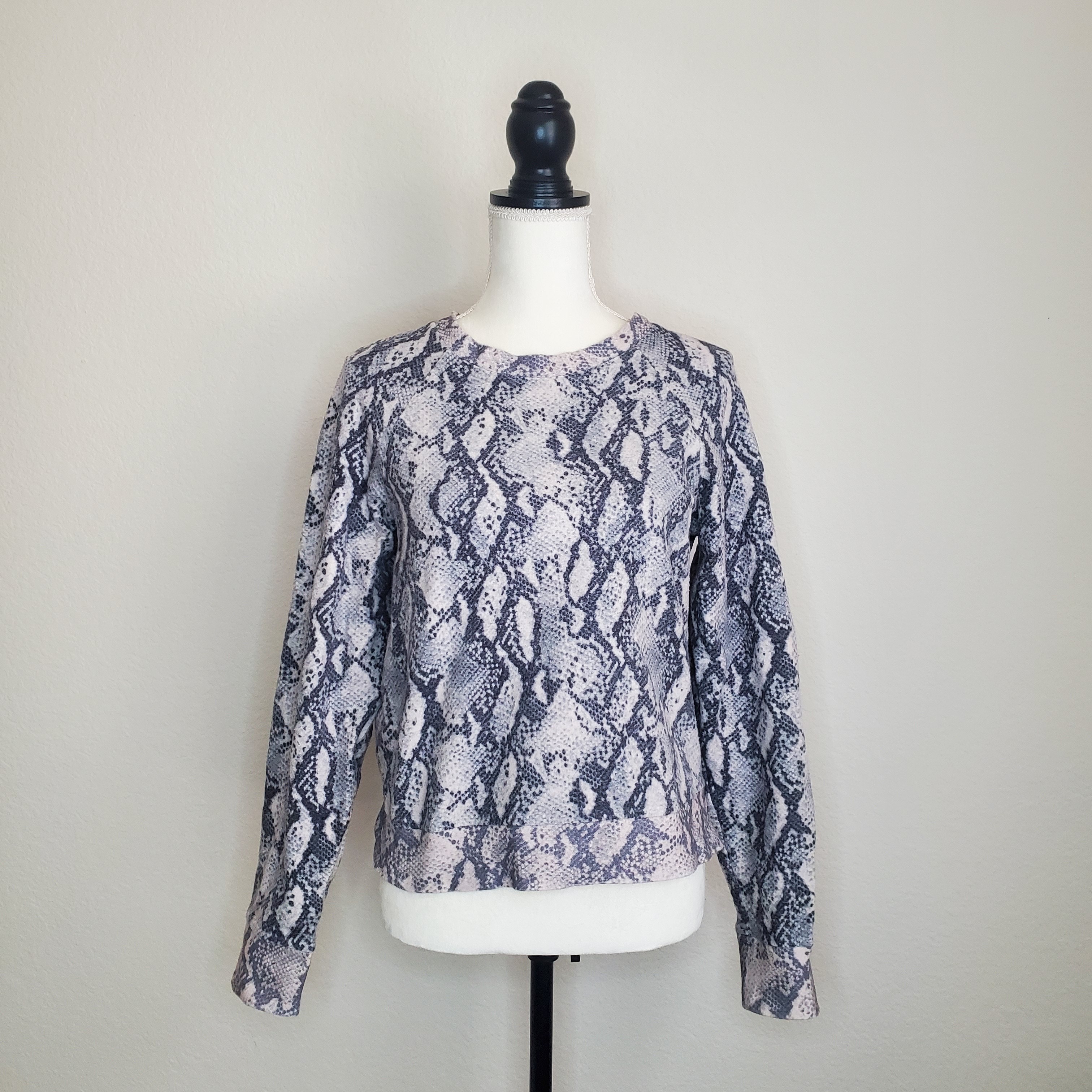 Paige Daytona Animal Print Sweatshirt thumbnail