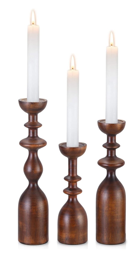 Wood candle holders  thumbnail